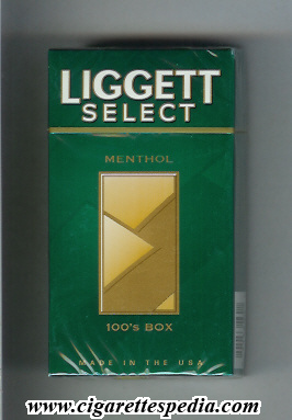 liggett select colour design menthol l 20 h usa