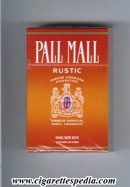 pall mall american version famous american cigarettes rustic ks 20 h argentina usa