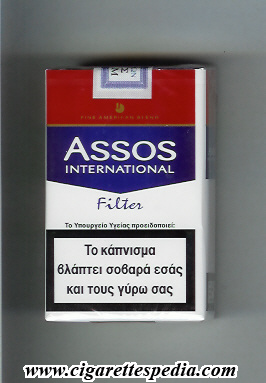 assos design 3 with flag international filter fine american blend ks 20 s greece