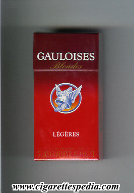gauloises blondes with ring legeres ks 10 h france