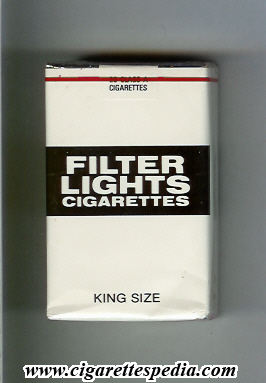 filter lights cigarettes ks 20 s usa