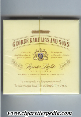 george karelias and sons superior lights virginia ks 20 b greece