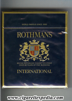 rothmans international l 20 b england