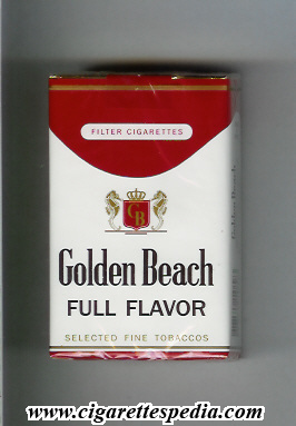 golden beach selected fine tobaccos full flavor ks 20 s usa peru
