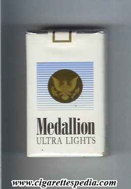 medallion american version ultra lights ks 20 s usa