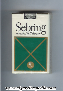 sebring menthol full flavor ks 20 s usa