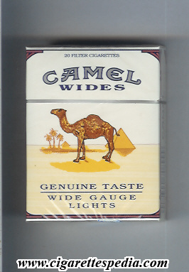 camel wides lights genuine taste wide gauge ks 20 h usa