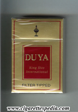 duya filter tipped international ks 20 h gold red myanmar