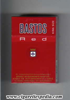 bastos red king size ks 20 h belgium