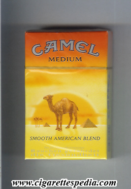camel with sun smooth american blend medium ks 20 h germany usa