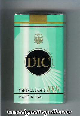dtc made in usa menthol lights l 20 s usa