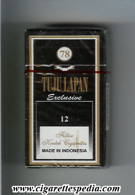 tuju lapan 78 design 2 exclusive 0 9l 12 h black horizontal name indonesia