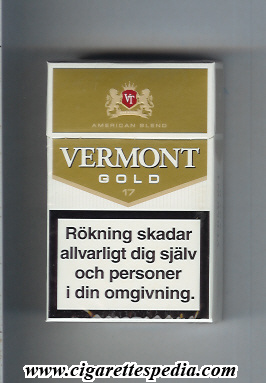 vermont swedish version gold american blend ks 17 h sweden