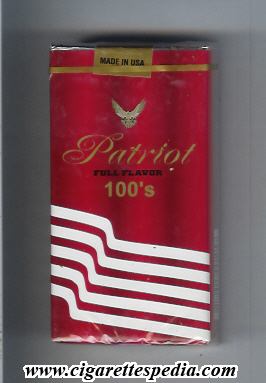 patriot american version gold patriot full flavor l 20 s usa
