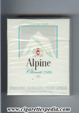 alpine black name menthol fresh ultimate 2 mg ks 25 h australia usa