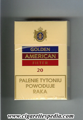 golden american with emblem on the top filter ks 20 h poland