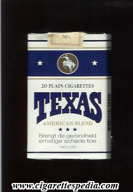 texas dutch version american blend plain ks 20 s white blue holland