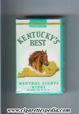 kentucky s best menthol lights ks 20 s usa