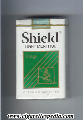 shield light menthol ks 20 s china usa