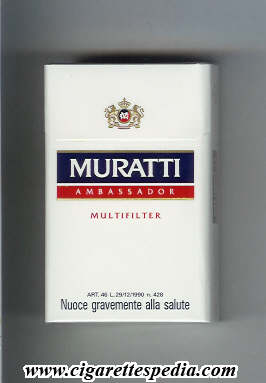 muratti ambassador new design multifilter ks 20 h white blue red holland switzerland