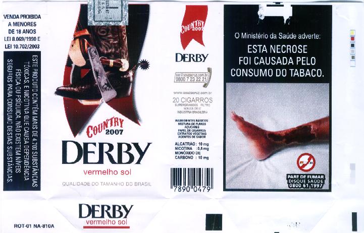 Derby (brazilian version) (Vermelho Sol) (Qualidade do Tamanho do Brasil) KS-20-S - Brazil