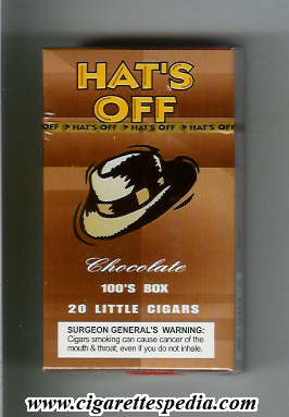 hat s off chocolate little cigars l 20 h india