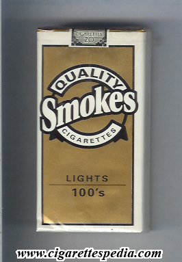 quality smokes lights l 20 s usa