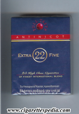 extra 22 five full taste antinicot ks 20 h greece