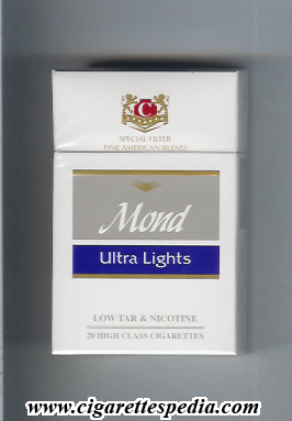 mond emiratese version ultra lights special filter fine american blend ks 20 h holland