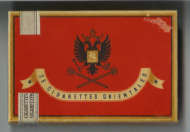 Cigarettes Orientales S-25-B - Belgium