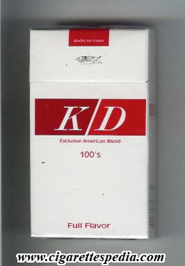 kd full flavor exclusive american blend l 20 h paraguay