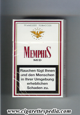 memphis austrian version mid tennessee tobaccos ks 20 h austria