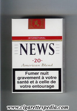 news international american blend ks 20 h white red france