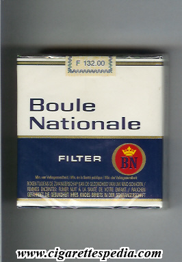 boule nationale filter s 25 s blue white belgium