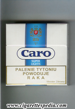 caro super lights s 25 h white blue poland