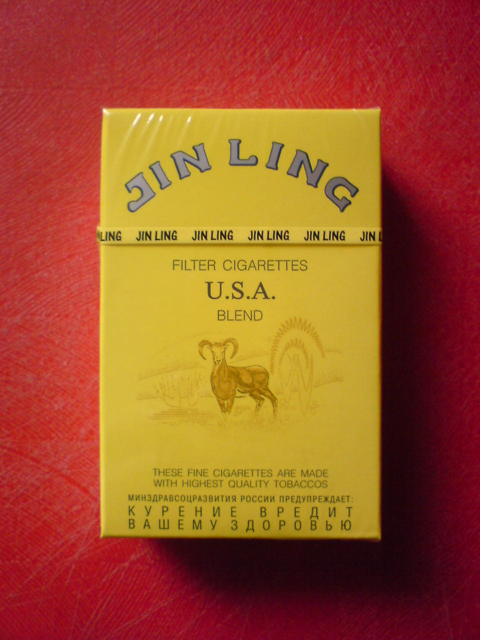 Jin Ling Cigarettes (USA Blend) - Russia