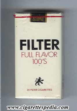 filter american version white design full flavor l 20 s usa