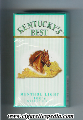 kentucky s best menthol light l 20 h usa