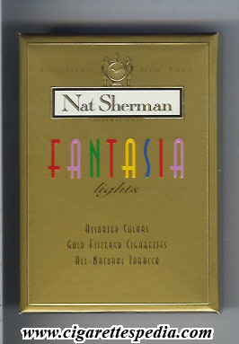 Cigarettes Nat Sherman Fantasia