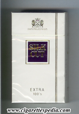 silk cut extra l 20 h white violet england