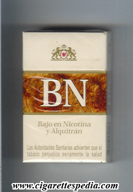 bn design 2 bajo en nicotina y alquitran ks 20 h yellow brown spain