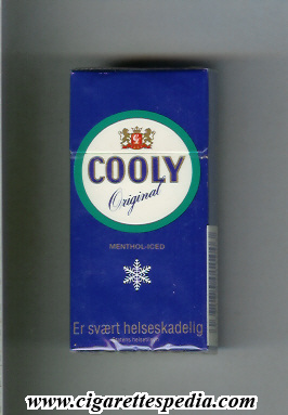 cooly original menthol iced ks 10 h norway