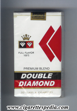 double diamond premium blend full flavor l 20 s india usa