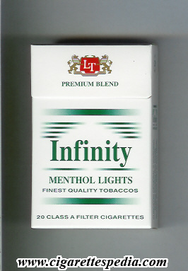 infinity premium blend menthol lights ks 20 h macedonia usa