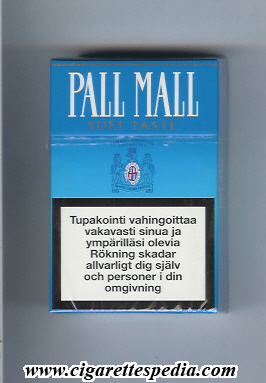 pall mall american version famous american cigarettes soft taste ks 20 h finland usa