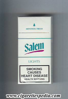salem with red line lights menthol fresh ks 10 h usa