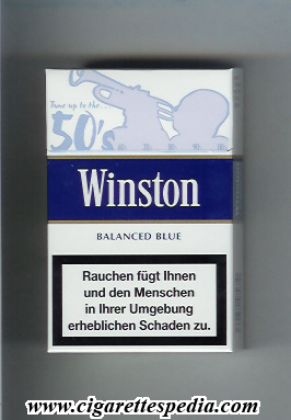 winston collection version balanced blue 50 s ks 20 h germany