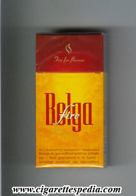 belga fire fire for flavour ks 10 h yellow red belgium