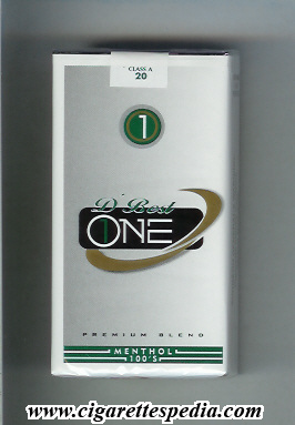 1 one d best premium blend menthol l 20 s brazil