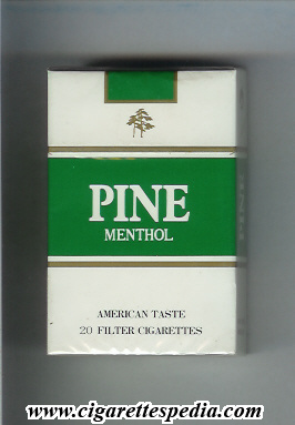 pine design 1 menthol american taste ks 20 h south korea